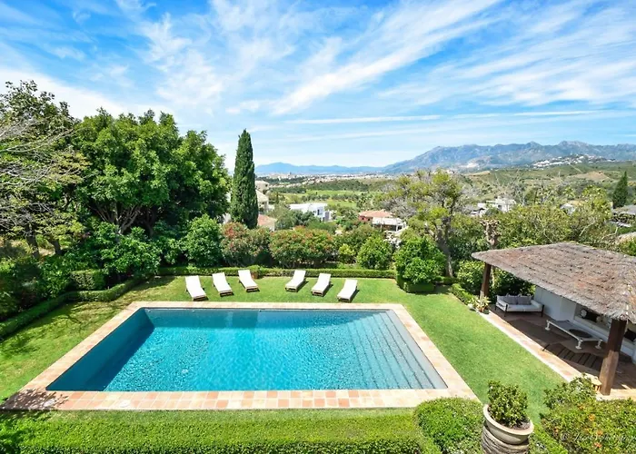 Spacious Andalusian-inspired With Scenic Views Вилла